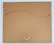 Fenceline Refuge Framed 1983 Al Dornisch Lithograph LE #504/2400