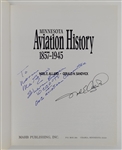 Minnesota Aviation History 1857-1945 Book Signed by Author Noel Allard