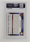 Freddie Freeman Autographed 2011 Topps Chrome #173 Rookie Card PSA 9