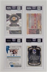 Lot of (4) Michael Jordan, LeBron James, Steph Curry, & Chris Paul PSA Graded Cards
