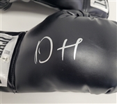 Lot of 2 Devin Haney Autographed Everlast Boxing Gloves Beckett
