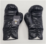 Lot of 2 Devin Haney Autographed Everlast Boxing Gloves Beckett