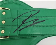 Ryan Garcia Autographed WBC Full Size Premium Championship Boxing Belt Beckett