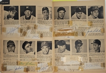 Vintage 1953 Who's Who in the Big Leagues Magazine w/ 361 Signatures Including Nellie Fox & Billy Martin Beckett LOA