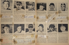 Vintage 1953 Who's Who in the Big Leagues Magazine w/ 361 Signatures Including Nellie Fox & Billy Martin Beckett LOA