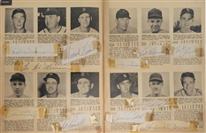 Vintage 1953 Who's Who in the Big Leagues Magazine w/ 361 Signatures Including Nellie Fox & Billy Martin Beckett LOA