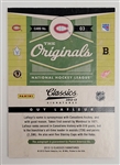 Guy LaFleur 2012-13 Panini Classic Signatures Card LE #31/50