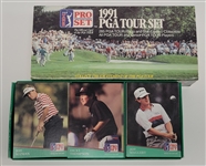 Lot of 4 Golf & Soccer Card Boxes w/ 1 Factory Sealed