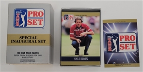 Lot of 4 Golf & Soccer Card Boxes w/ 1 Factory Sealed
