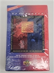 Lot of 4 Golf & Soccer Card Boxes w/ 1 Factory Sealed