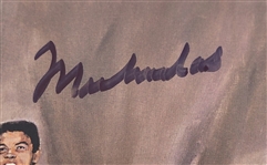 Muhammad Ali Autographed 11x14 Lithograph w/ Beckett LOA