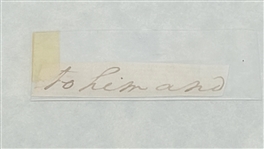 George Washington Handwritten Words to him and Framed