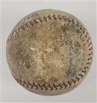 1927 New York Yankees Murderers' Row Team Signed Baseball w/ 7 Signatures Including Ruth & Gehrig PSA/DNA LOA