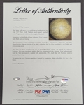1927 New York Yankees Murderers' Row Team Signed Baseball w/ 7 Signatures Including Ruth & Gehrig PSA/DNA LOA
