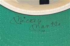 Mickey Mantle c. 1970's-80's Autographed Worn New York Yankees Hat w/ JSA LOA & Letter of Provenance