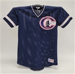 Derek Jeter 1994 Columbus Clippers Game Used BP Jersey w/ Dave Miedema LOA