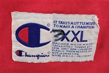 Allen Iverson 1996-97 Philadelphia 76ers Game Used Rookie Year Shooting Shirt w/ MEARS LOA