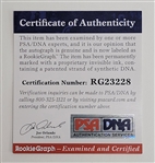 Saquon Barkley Autographed New York Giants Mini Helmet PSA/DNA