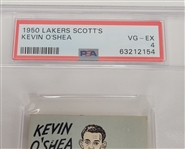 Kevin O'Shea 1950 Lakers Scott's Card PSA 4