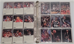 1992 Skybox USA Dream Team Complete 110 Card Set + 1992 Skybox Team Card
