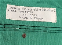 Arnold Palmer Autographed Green Jacket w/ JSA & Beckett LOA's