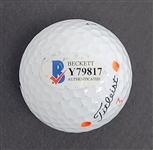 Hugh Baiocchi Autographed Golf Ball Beckett
