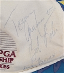 1989 PGA Championship Multi-Signed Golf Hat w/ Jack Nicklaus Beckett LOA