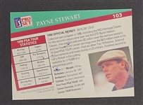Payne Stewart Autographed 1991 Pro Set Golf Card w/ Beckett LOA