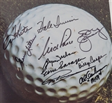 Golf Greats Autographed 8x10 Photo w/ Beckett LOA