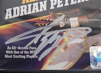 Adrian Peterson Autographed All Day With Adrian Peterson DVD Beckett