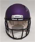Kirk Cousins Autographed Minnesota Vikings Full Size Authentic Helmet Beckett  
