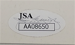 Byron Nelson Autographed Postcard JSA