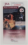 Arnold Palmer Autographed Postcard JSA