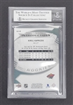 Kirill Kaprizov Autographed & Inscribed 2020-21 Ultimate Collection Ultimate Introductions Gold Rookie Card LE #26/49 Beckett Slabbed
