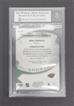 Kirill Kaprizov Autographed & Inscribed 2020-21 Ultimate Collection Ultimate Introductions Gold Rookie Card LE #33/35 Beckett Slabbed