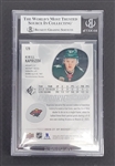 Kirill Kaprizov Autographed 2020-21 SP Rookie Authentic Rookie Card LE #1229/2299 Beckett Slabbed
