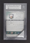 Kirill Kaprizov Autographed 2020-21 Upper Deck '05-06 Upper Deck Tribute Rookie Card Beckett Slabbed