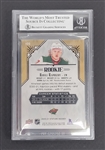 Kirill Kaprizov Autographed 2020-21 Upper Deck Stature Green Rookie Card LE #173/175 Beckett Slabbed