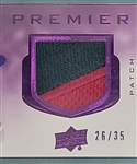 Kirill Kaprizov Autographed & Inscribed 2020-21 Upper Deck Premier Rookie Paramount Patches Rookie Card LE #26/35 Beckett Slabbed