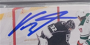 Kirill Kaprizov Autographed 2020-21 SP Authentic #113 Celebrated Moments Rookie Card Beckett Slabbed
