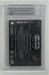 Kirill Kaprizov Autographed 2020-21 Upper Deck Black Obsidian Rookie Jerseys Patch Purple Rookie Card LE #16/35 Beckett Slabbed