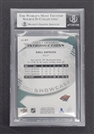 Kirill Kaprizov Autographed & Inscribed 2020-21 Ultimate Collection Ultimate Introductions Onyx Black Rookie Card LE #20/25 Beckett Slabbed