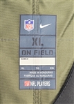 Adam Thielen Autographed Minnesota Vikings Salute to Service Jersey Beckett