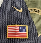Adam Thielen Autographed Minnesota Vikings Salute to Service Jersey Beckett