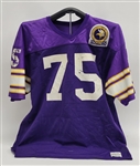 Keith Millard 1989 Minnesota Vikings Game Used Jersey w/ Dave Miedema LOA & Letter of Provenance From Tommy Kramer *DPOY Season*