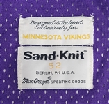 Keith Millard 1989 Minnesota Vikings Game Used Jersey w/ Dave Miedema LOA & Letter of Provenance From Tommy Kramer *DPOY Season*