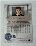 Kirill Kaprizov Autographed Russian Rookie Card Beckett