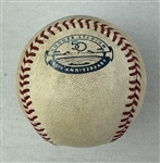 Mike Trout 2012 Career HR #11 Autographed Game Used Baseball From HR Game MLB