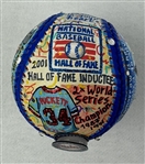 Kirby Puckett Autographed One-of-a-Kind Charles Fazzino Pop Art Baseball 1 of 1 JSA