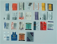 NBA Collection of 25 Game Used Basketball Jersey & Patch Cards w/ Grant Hill
